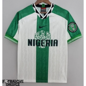 Nigérie 1996-1998 Retro Venkovní Dres Krátký Rukáv Nigérie 1996-1998 Retro Venkovní Dres Krátký Rukáv